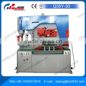 Q35Y-30 Hydraulic Ironworker , Punching and Shearing Machine , Metal Cutting Machine thumbnail-1