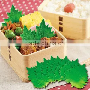 Creative Kitchen Tools Accessories Silicone Products Dummy Food Partition Leaves Lunch Bento Box 75936 thumbnail-1