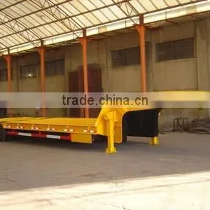 Best Selling Transportion Heavy Machinery 60T-120T Low Bed Semi Trailer thumbnail-2