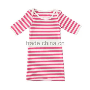 2016 Spring Summer Short Sleeve Newborn Baby Rompers Clothes Baby Onesie Grown Stripe Cotton Cheap Baby Clothes Rompers thumbnail-3