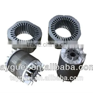 Silicon Steel Sheet Laminated Shaded Pole Motor Rotor Stator thumbnail-2