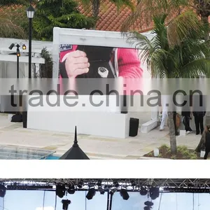 Outdoor P6.67 Full Color Advertising Rental LED Display Screen With Die-casting Aluminum Cabinet thumbnail-1