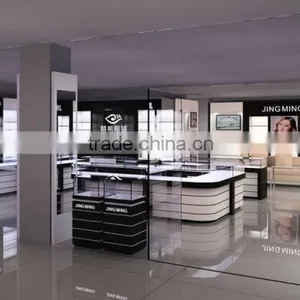 Modern Optical Showcase, Eyewear Display,glass Display Showcase thumbnail-1