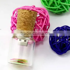 Special Wooden Drift Bottle Usb for Souvenir thumbnail-1