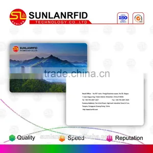 Laser Logo Number 13.54MHZ Frequnecy ISO Size PET RFID Graphic Card thumbnail-3