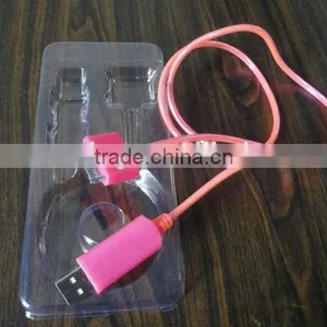 USB EL Wire for Computer-mobile Charging and Data Transmission Language Option French thumbnail-3
