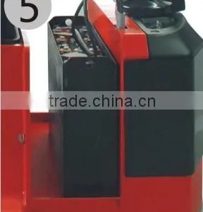 1.4 Ton Straddle Full Electric Stacker Lift Height 4M thumbnail-6