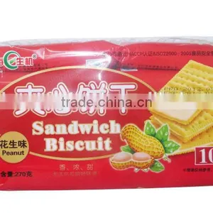 Peanut Cream and Biscuit Sandwich Cracker thumbnail-1