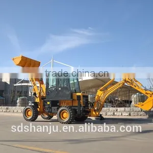 Chinese Manufacturer Brand Mountain Raise NEW MR22-10 Mini Backhoe Loader for Sale thumbnail-4