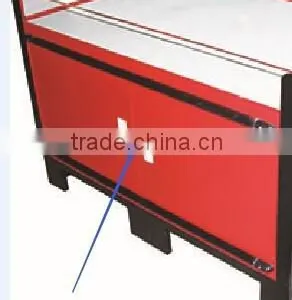 RH-PT042 Height 850mm 12mm Thickness Acrylic Fencing Covers Supermarket Promotional Table thumbnail-2