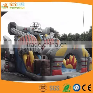 Hot Sale Amusement Park Inflatable Climbing Toys Big Inflatable Water Slides thumbnail-1