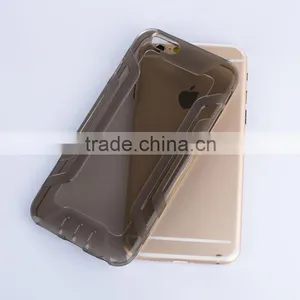 Armor Slim Transparent Phone Case 6 Colors Waterproof Soft TPU Mobile Cell Phone Case Cover for Apple Iphone 6 /6 Plus thumbnail-5