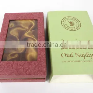 Elegant Design Paper Perfume Box&perfume Packaging Box With PVC Window for Sale thumbnail-1