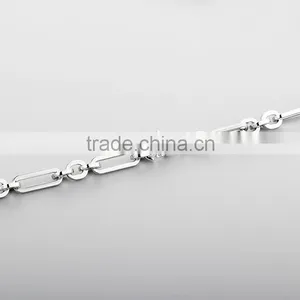 925 Sterling Silver Latest Design Beads Necklace Jewelry SNP027W thumbnail-5