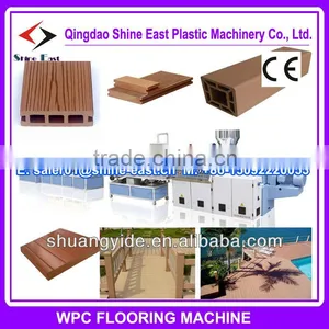 Sell Hot! Wood Plastic Machine / Wood Profile Making Machine Production Line thumbnail-1