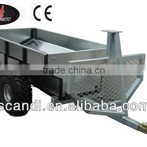 4W-A01B Farm Trailer With Cargo Box thumbnail-1