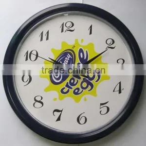 10 Inch Round Plastic Promotional Wall Clock thumbnail-1