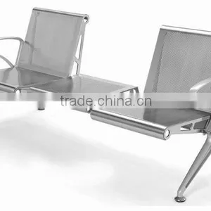 Four Seats Table 304 Stainless Steel Hot Sale Airport Seating thumbnail-2