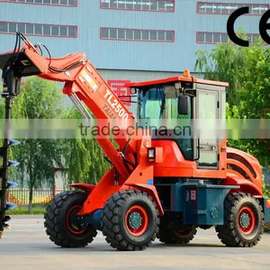 4WD Wheel Loader, Snow Balde Wheel Loader for Sale thumbnail-3