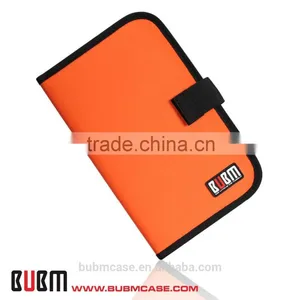 Fashion Orange BUBM Slim 32 Capacity CD Case CD Box DVD Case CD Storage Car Disc Case thumbnail-2