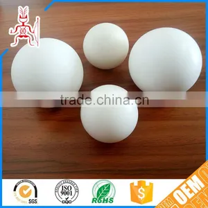 Top Selling Cheap Wear Resistant White Plastic Open Balls thumbnail-3