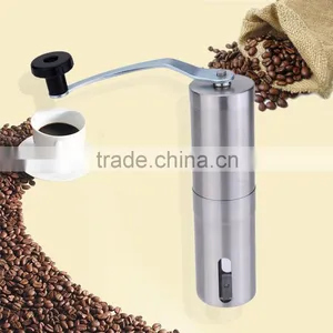 48*188mm Stailness Steel Housing Manual Coffee Grinder With Logo thumbnail-3