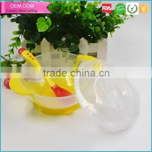 Suction Bowl Set Baby Safe Material Infant Food Feeding PP Bowl thumbnail-2