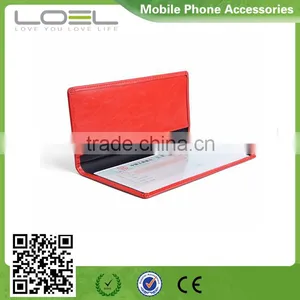 Factory Price Leather Checkbook Holder Leather Checkbook Case thumbnail-1