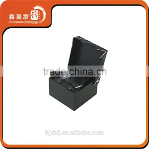 Custom Size China Factory Made Black Shopping Gift Box Recycled Paper Box thumbnail-2