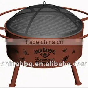 Cast Iron Outdoor Tropid Fire Pit --KY182 thumbnail-1