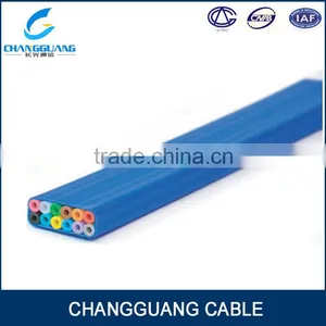 HDPE Flat Style Thicker Jacket Outdoor Fiber Optic Cable Microduct thumbnail-3