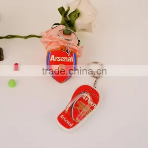 Flip-flop Soft Pvc Keychain Pvc Rubber Key Chain thumbnail-5