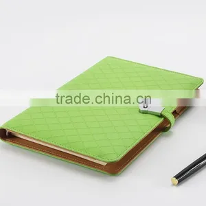 Plaro Business Leather Notebook Leather Portfolio Custom Logo thumbnail-1