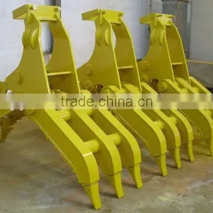 ZX55USR Hitachi Excavator Hydraulic Rotating Log Grapple, Wooden and Stone Grapple for Sale thumbnail-6