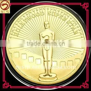 Hottest Brass Souvenir Shiny Gold Coins thumbnail-1