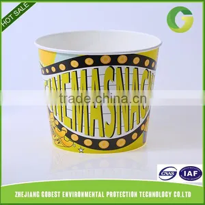 LvYang 64oz Customized Paper Popcorn Buckets, Popcorn Cups, Popcorn Boxes thumbnail-5