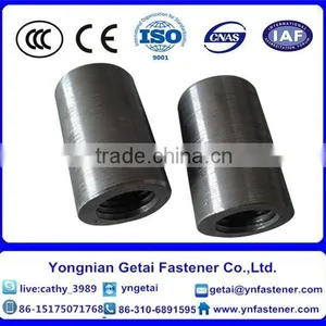 Rebar Coupler Steel Bar Connecting Sleeve China Made thumbnail-2