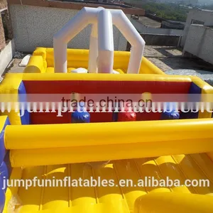 Adults Wrecking Ball in Large Inflatable Obstacle Course Commercial PVC Sports Arena thumbnail-4