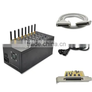 Automatically SIM Rotation GSM SMS MODEM POOL ETS-8132 32SIMs Quad-band thumbnail-1