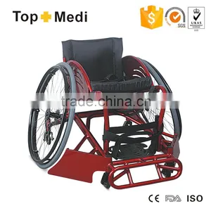 Rehabilitation Therapy Supplies Topmedi High End Sports Deluxe Rugby Wheelchair thumbnail-1