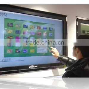 Anrecson Digital Transparent LCD Advertising Screen With Touch thumbnail-1