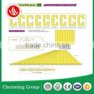 Mdf Slatwall in Sale China thumbnail-3