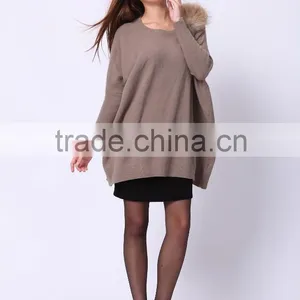 2016 PRETTY STEPS Winter Collections Fashion Casual Woman Blouses Loose Batwing Sleeve Top thumbnail-5