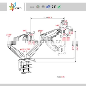 Lcd Monitor Mount Lcd Monitor Arm Monitor Arm thumbnail-6