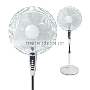 2016 Copper Aluminium Motor Stand Pedestal Fan With New Functions Made in China thumbnail-2