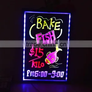 2015 Restaurant Hotel Equipment RGB LED Writing Display thumbnail-1