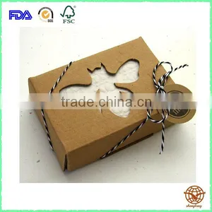 Kraft Box Kraft Paper Box With Window thumbnail-2