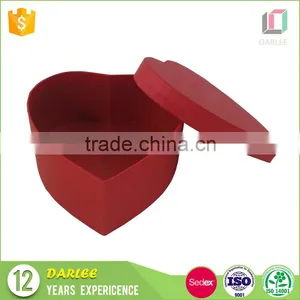 Latest Design Handmade Empty Red Heart Shape Cardboard Box thumbnail-1