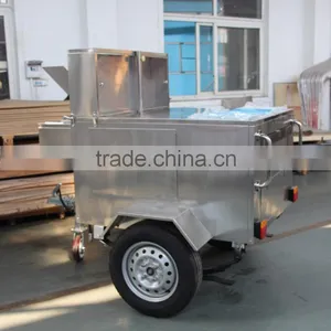 Gas Steamer Equipped Hot Dog Cart With CE Certificates thumbnail-4