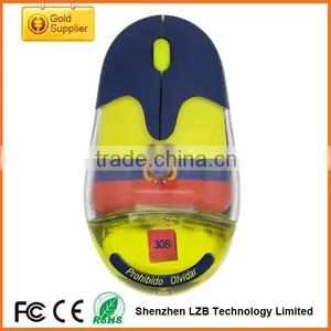 Aqua Mouse, Liquid Mouse, Floater Mouse for Customized Gift,full Color Wireless Mouse thumbnail-1